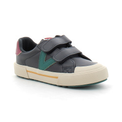BASKETS SCRATCHS EFFET CUIR ENFANT