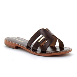 Mules pour femme en cuir Damia